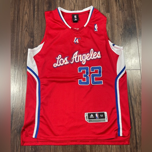 PRICE DROP! ADIDAS CLIPPERS JERSEY - Picture 1 of 2